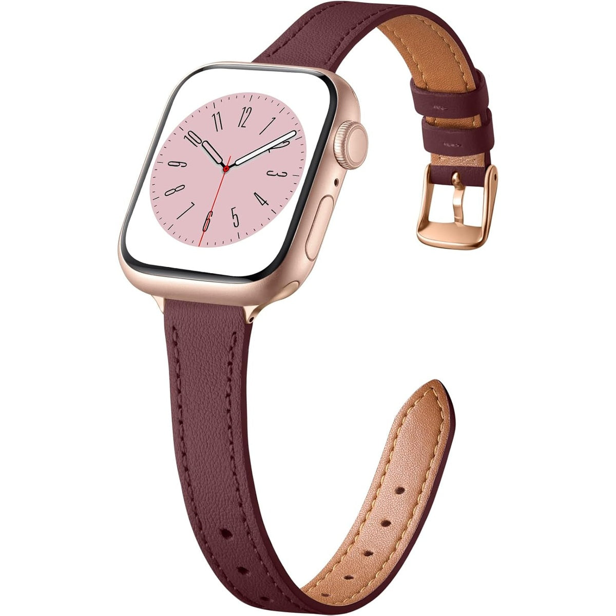 Lubur Apple Watch Slim Leather Band "Paris"