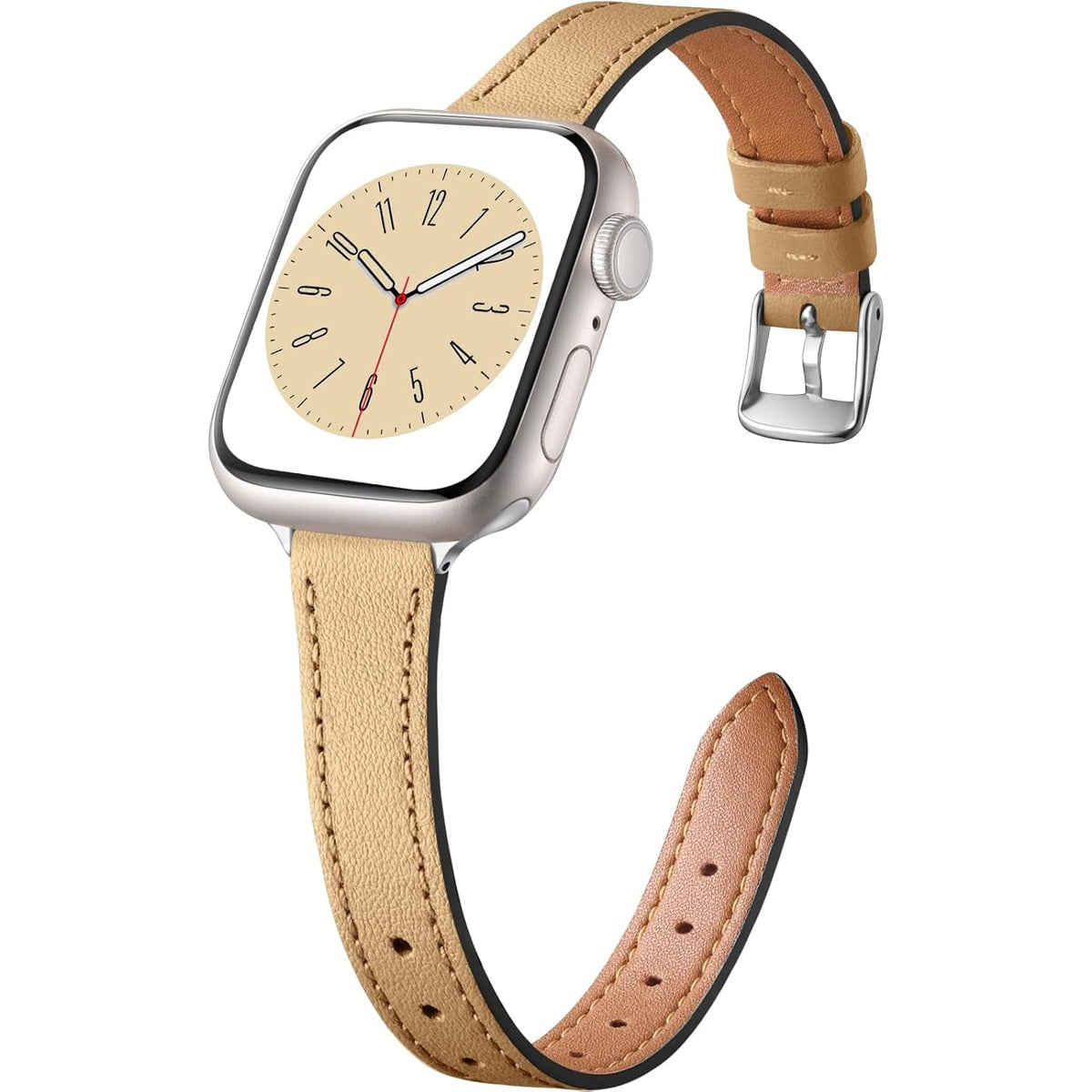 Lubur Apple Watch Slim Leather Band "Paris"