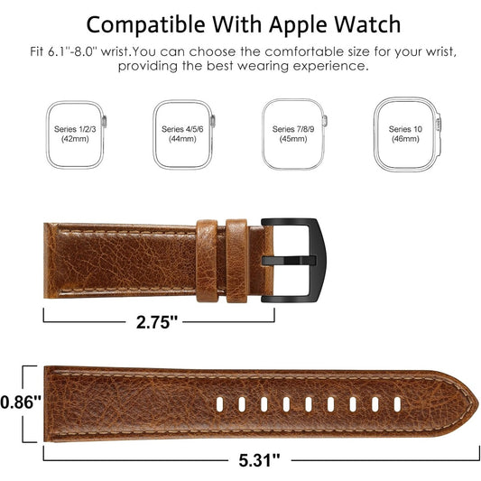 Lubur Apple Watch Leather Band "Florence"