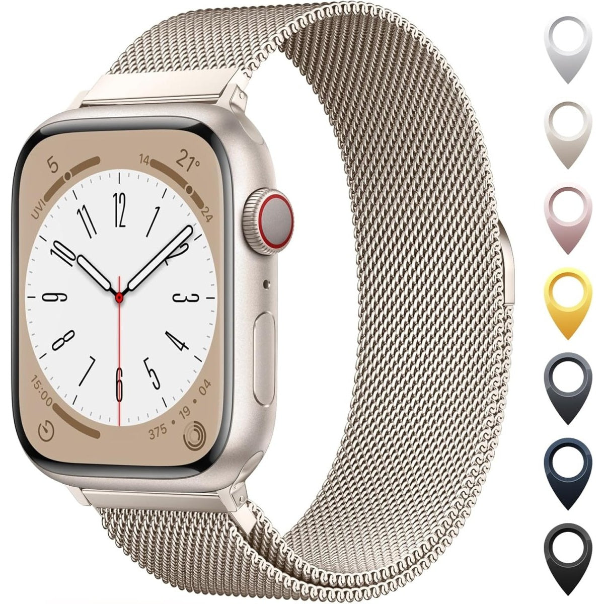 Lubur Milanese Apple Watch Band "Milan" - lubur - shop