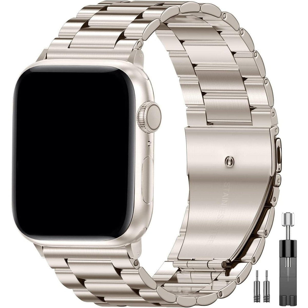 Lubur Stainless Steel Link Band "Valencia" - lubur - shop