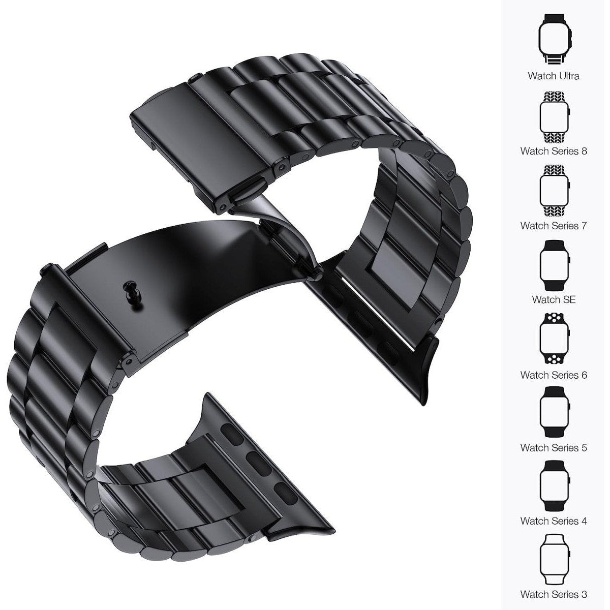Lubur Stainless Steel Link Band "Valencia" - lubur - shop