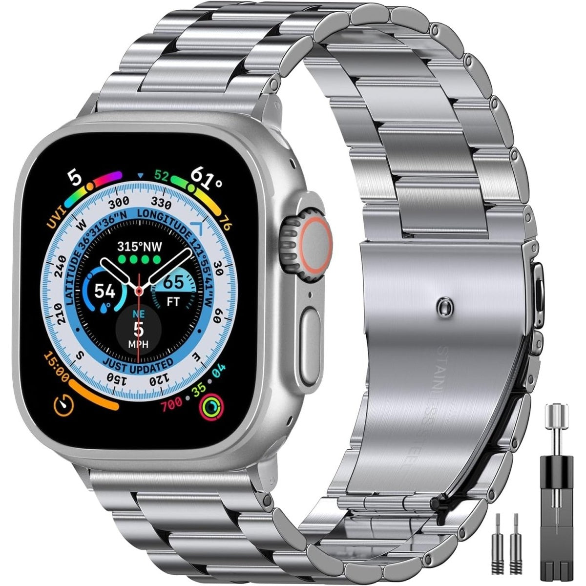 Lubur Stainless Steel Link Band "Valencia" - lubur - shop