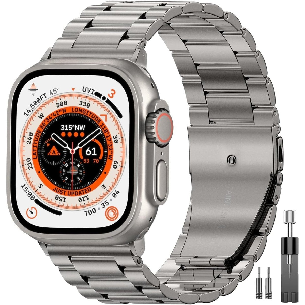 Lubur Stainless Steel Link Band "Valencia" - lubur - shop
