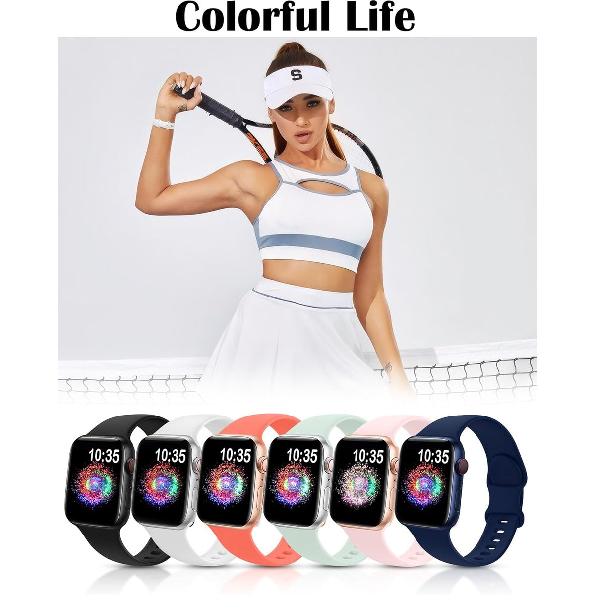Lubur Apple Watch Silicone Sport Band "Perth"