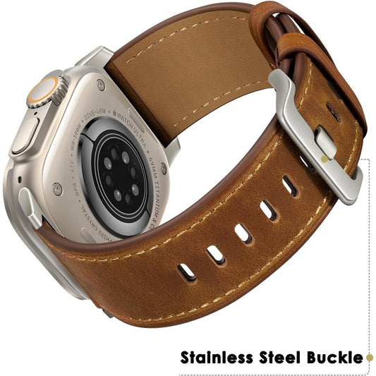 Lubur Apple Watch Leather Band "Madrid"