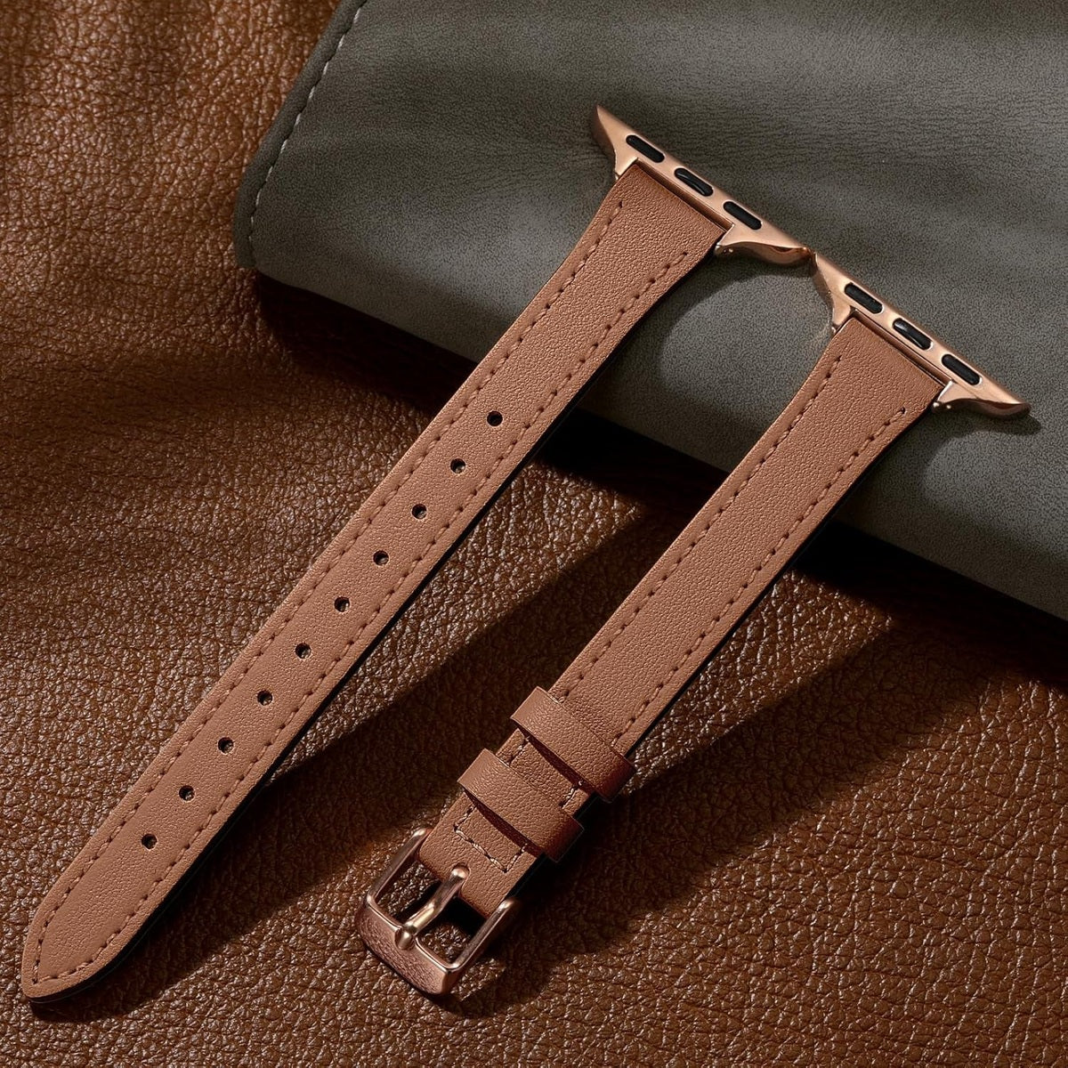 Lubur Apple Watch Slim Leather Band "Paris"