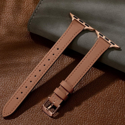 Lubur Apple Watch Slim Leather Band "Paris"