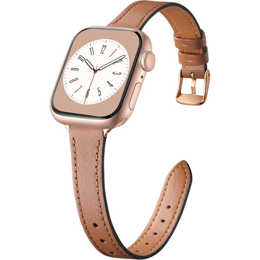 Lubur Apple Watch Slim Leather Band "Paris"
