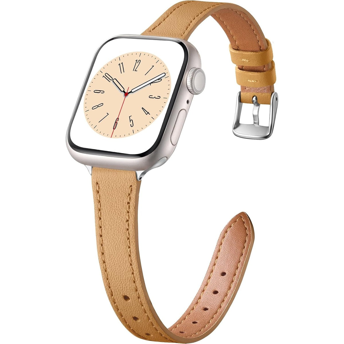 Lubur Apple Watch Slim Leather Band "Paris"